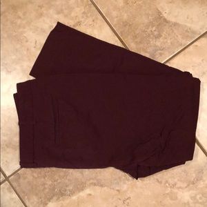 Purple/maroon Ankle Dress Pants size 10